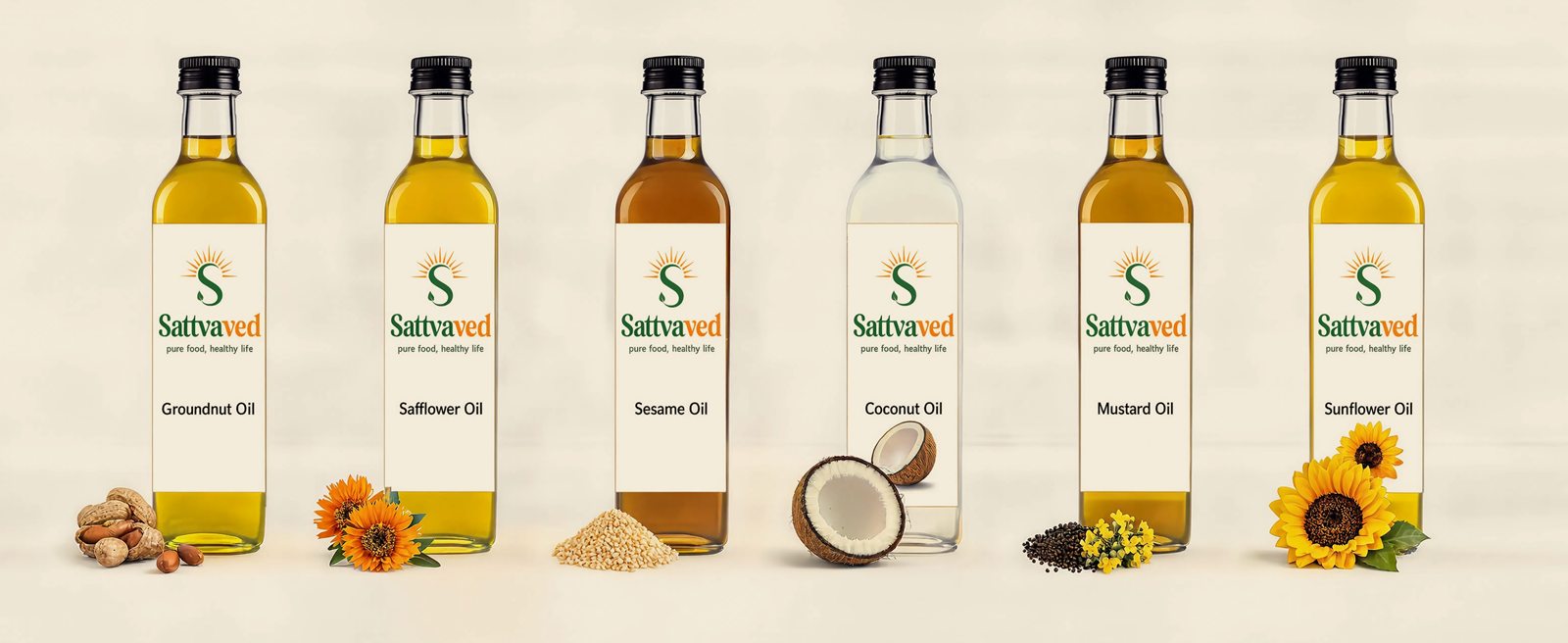 The Sattvaved wood-pressed oil range on sale
